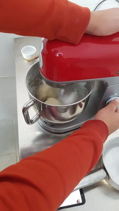 Pizza experimentation - Step 1 - Mixing