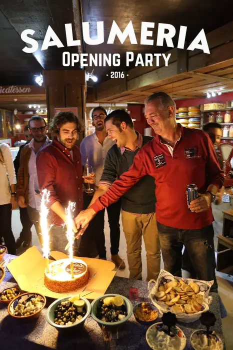 Salumeria opening party - Jean, Pablo & Max Kuilboer